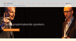 Desktop Screenshot of novella.nl