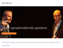 Tablet Screenshot of novella.nl